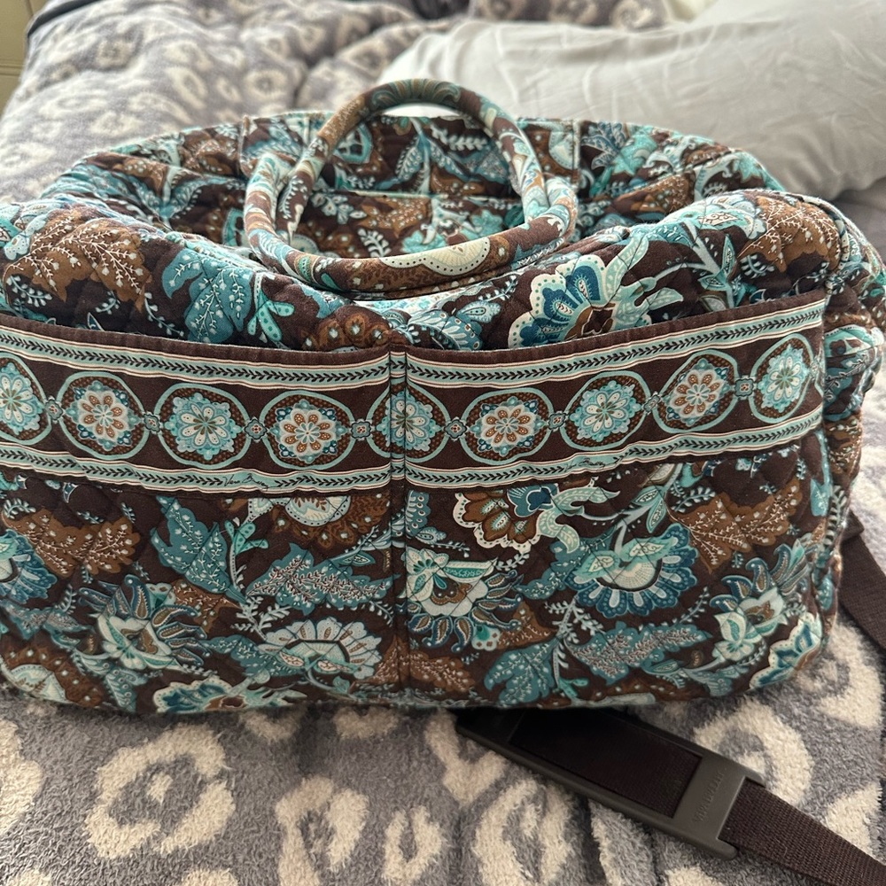 Vera Bradley Java Blue Weekender